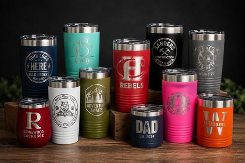 Custom Engraved Customer-Provided Tumbler Engraving