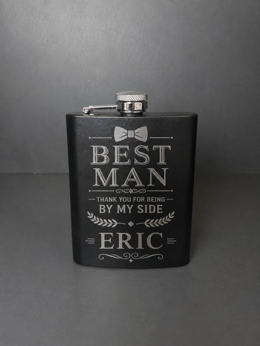 Custom Engraved 6 oz Flask