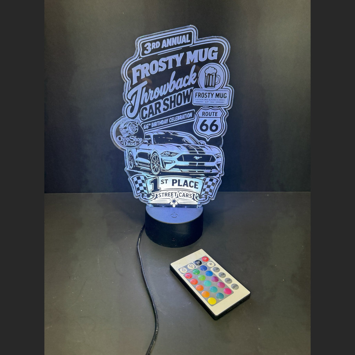Custom LED Light-Up Acrylic Sign
