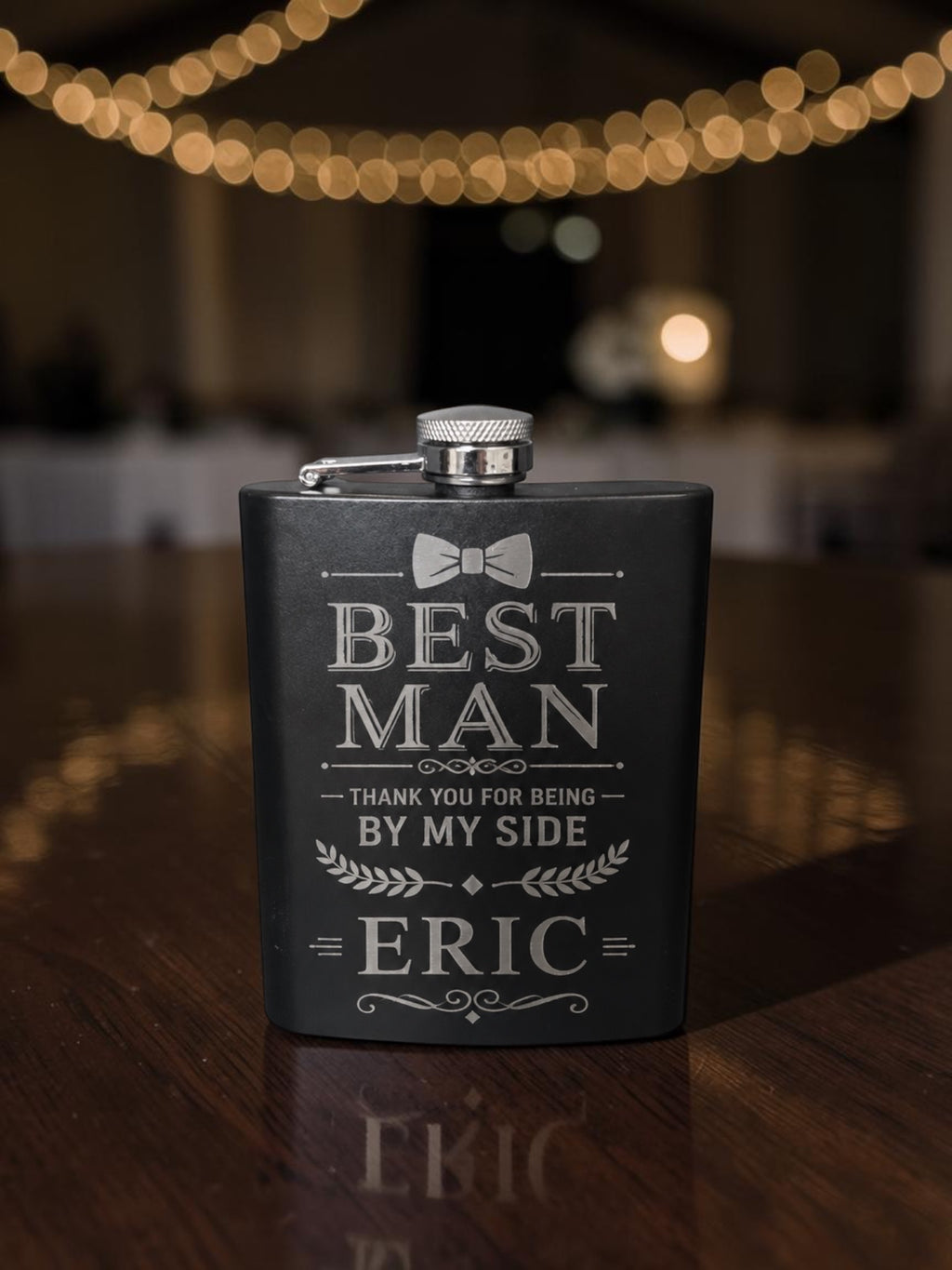 Custom Engraved 6 oz Flask