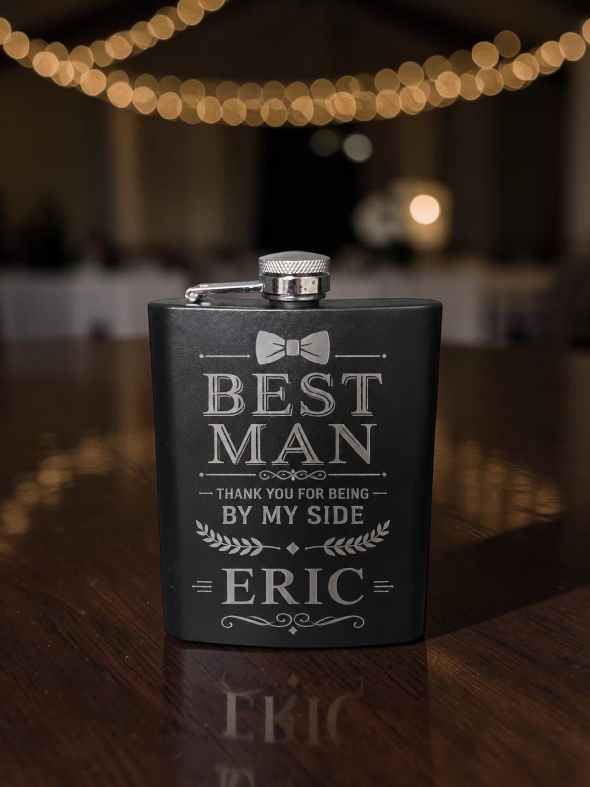 Custom Engraved 6 oz Flask