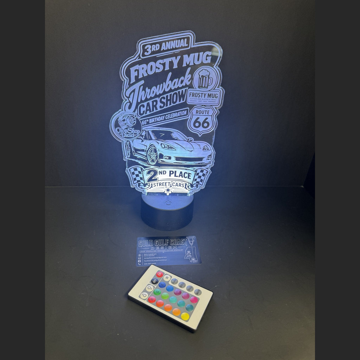 Custom LED Light-Up Acrylic Sign