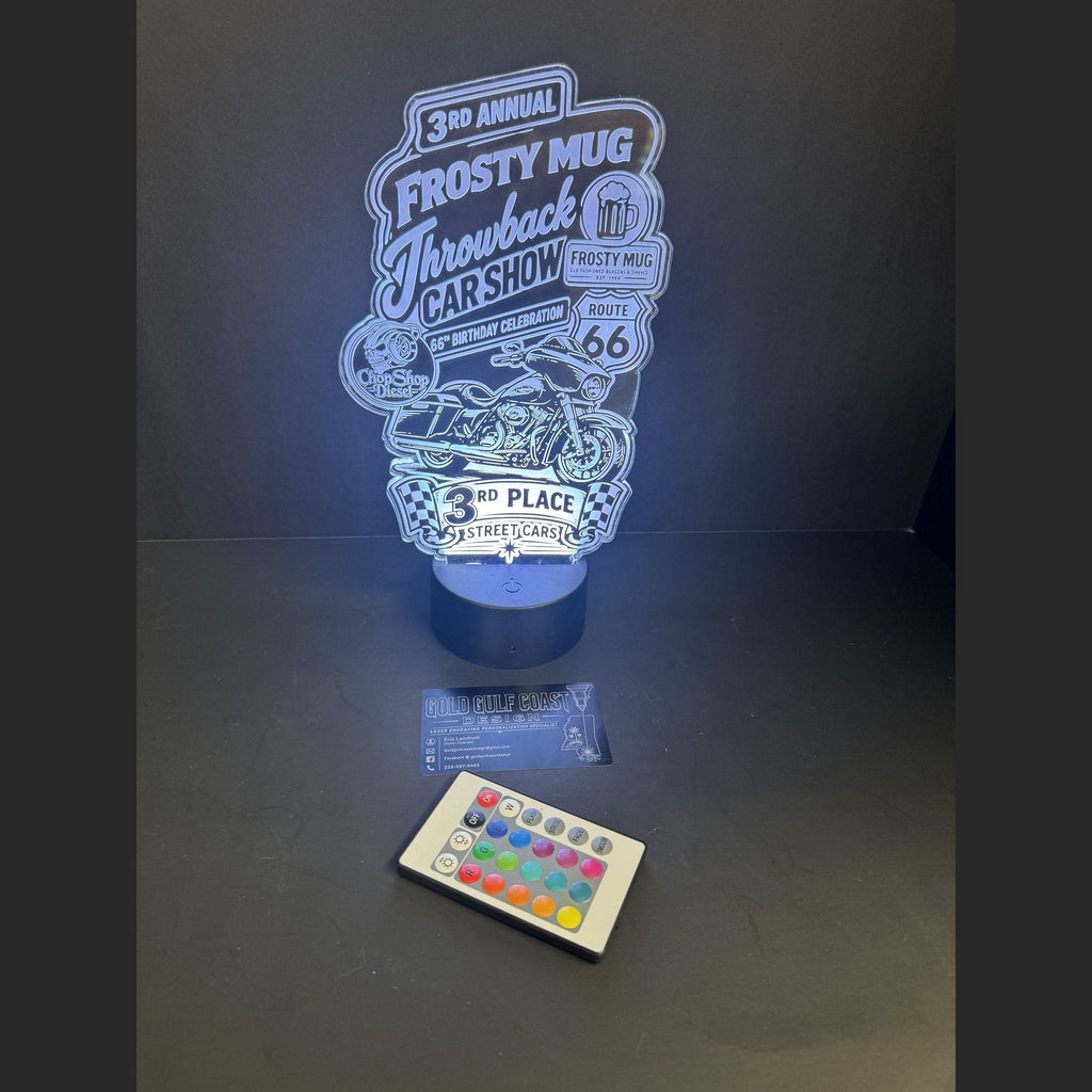 Custom LED Light-Up Acrylic Sign