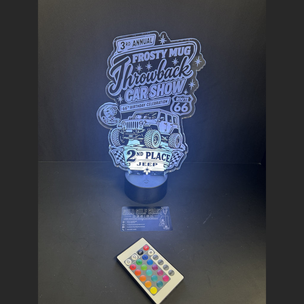 Custom LED Light-Up Acrylic Sign