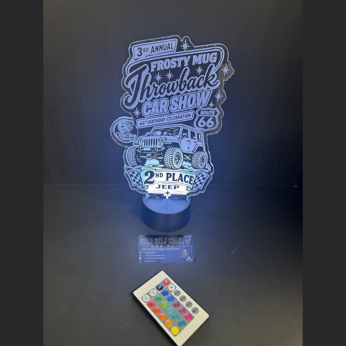 Custom LED Light-Up Acrylic Sign