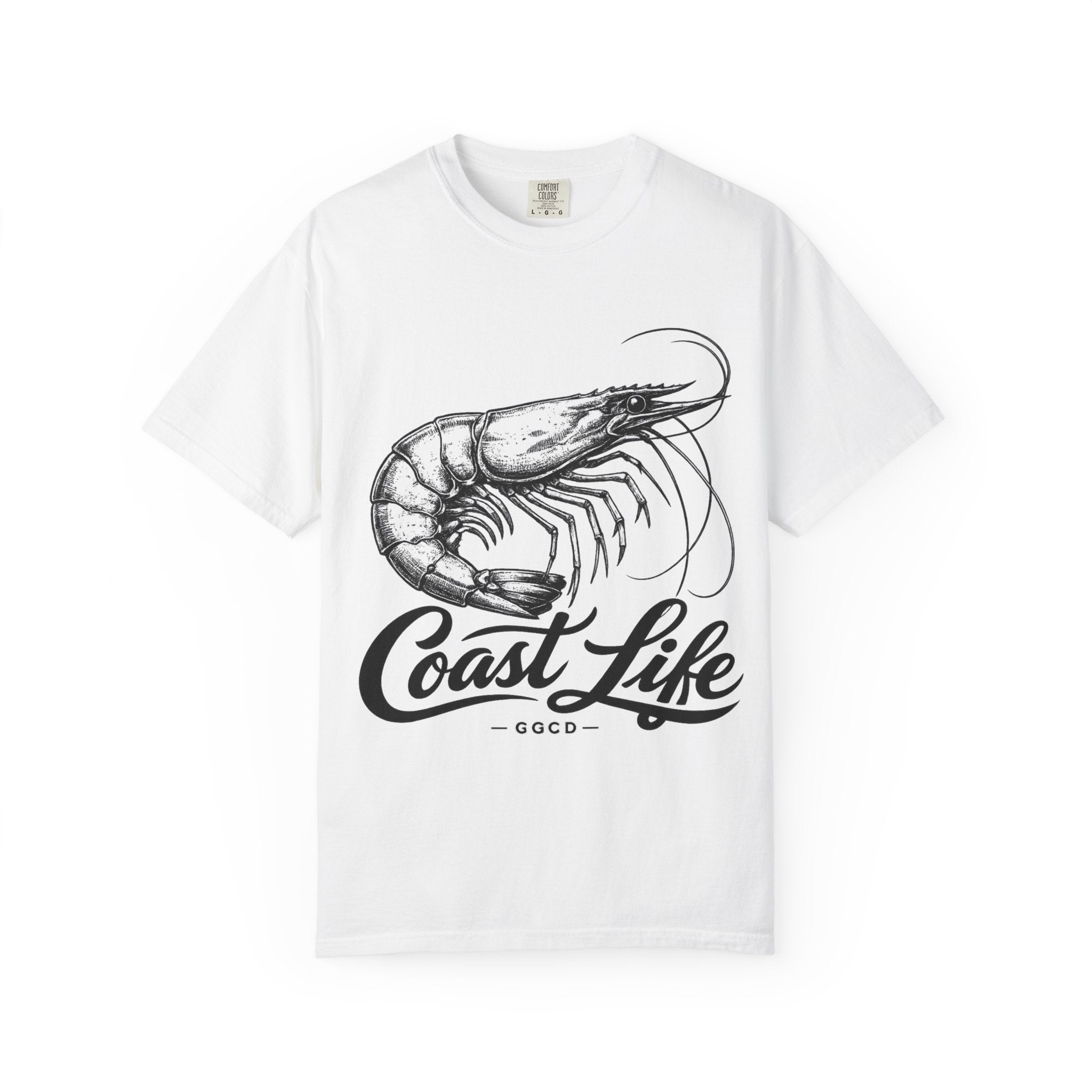 Coast Life Shrimp Tee — GGCD Collection
