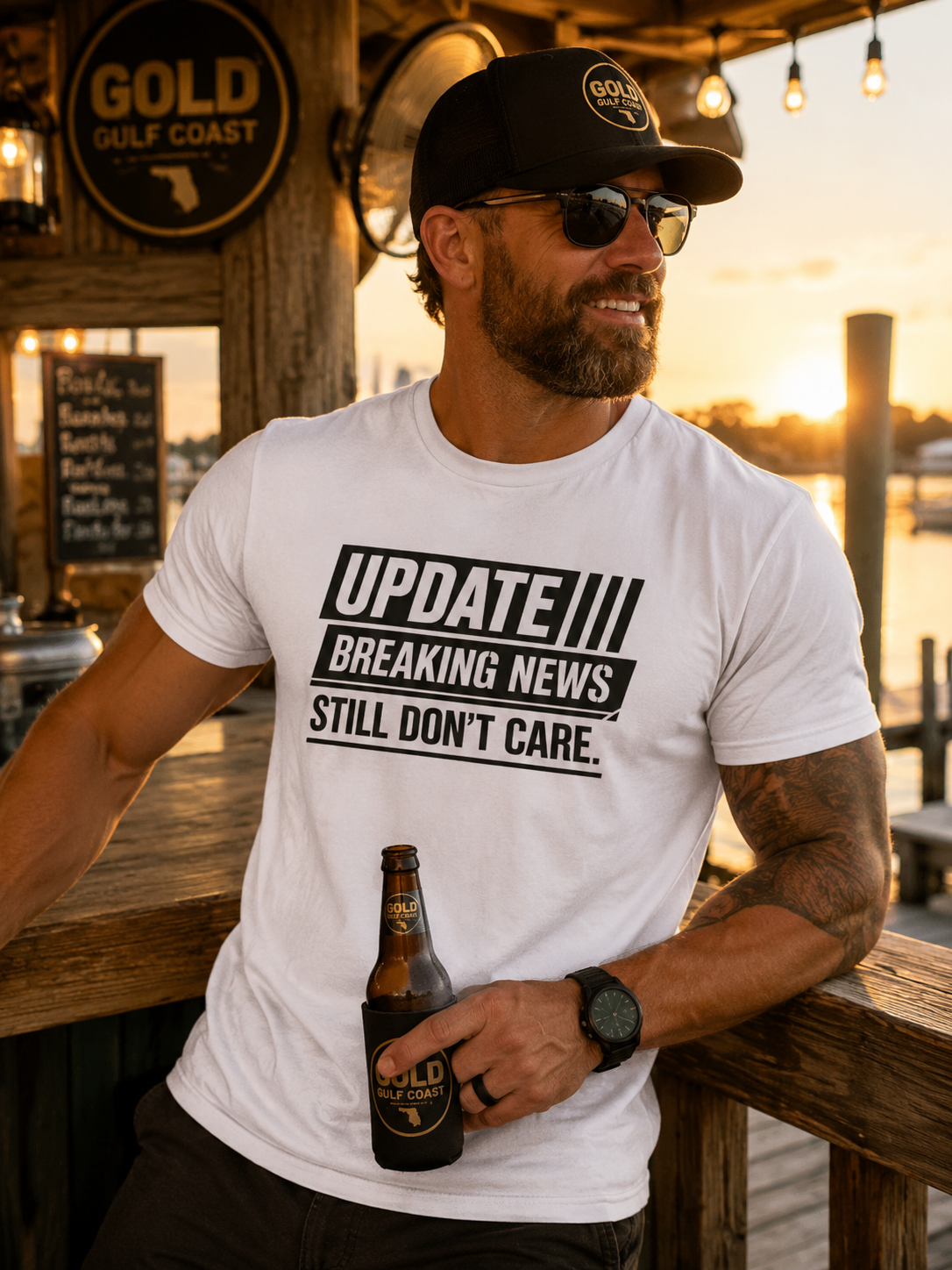 Update: Breaking News… Still Don't Care Funny Sarcastic T-Shirt