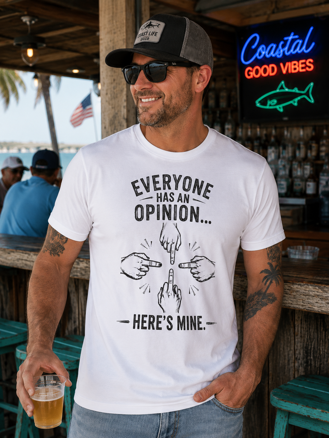 Everyone Has an Opinion... Here's Mine Funny T-Shirt | Sarcastic Graphic Tee | Adult Humor Shirt | Funny Novelty Gift | Unisex Softstyle Tee