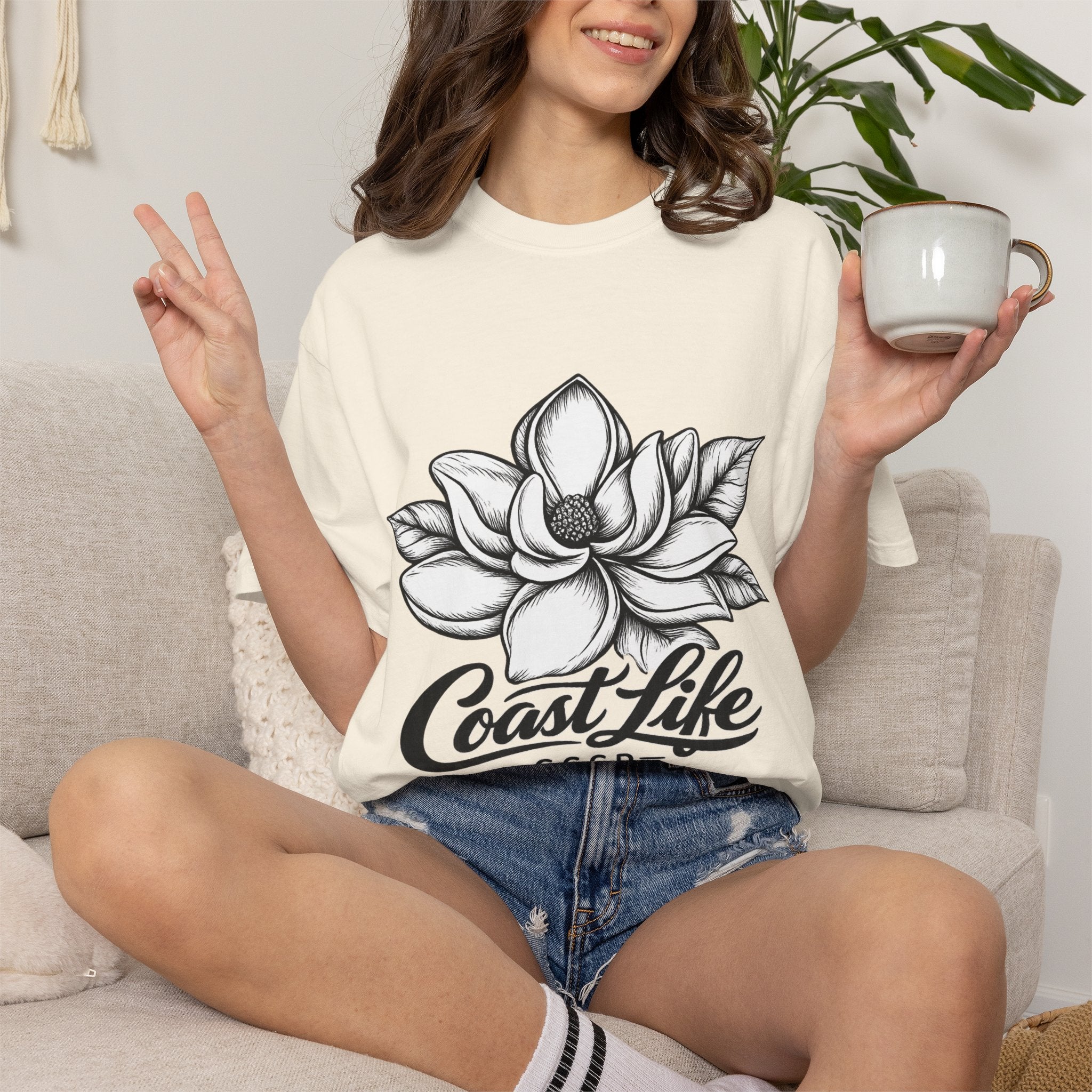 Coast Life Magnolia Tee — GGCD Collection
