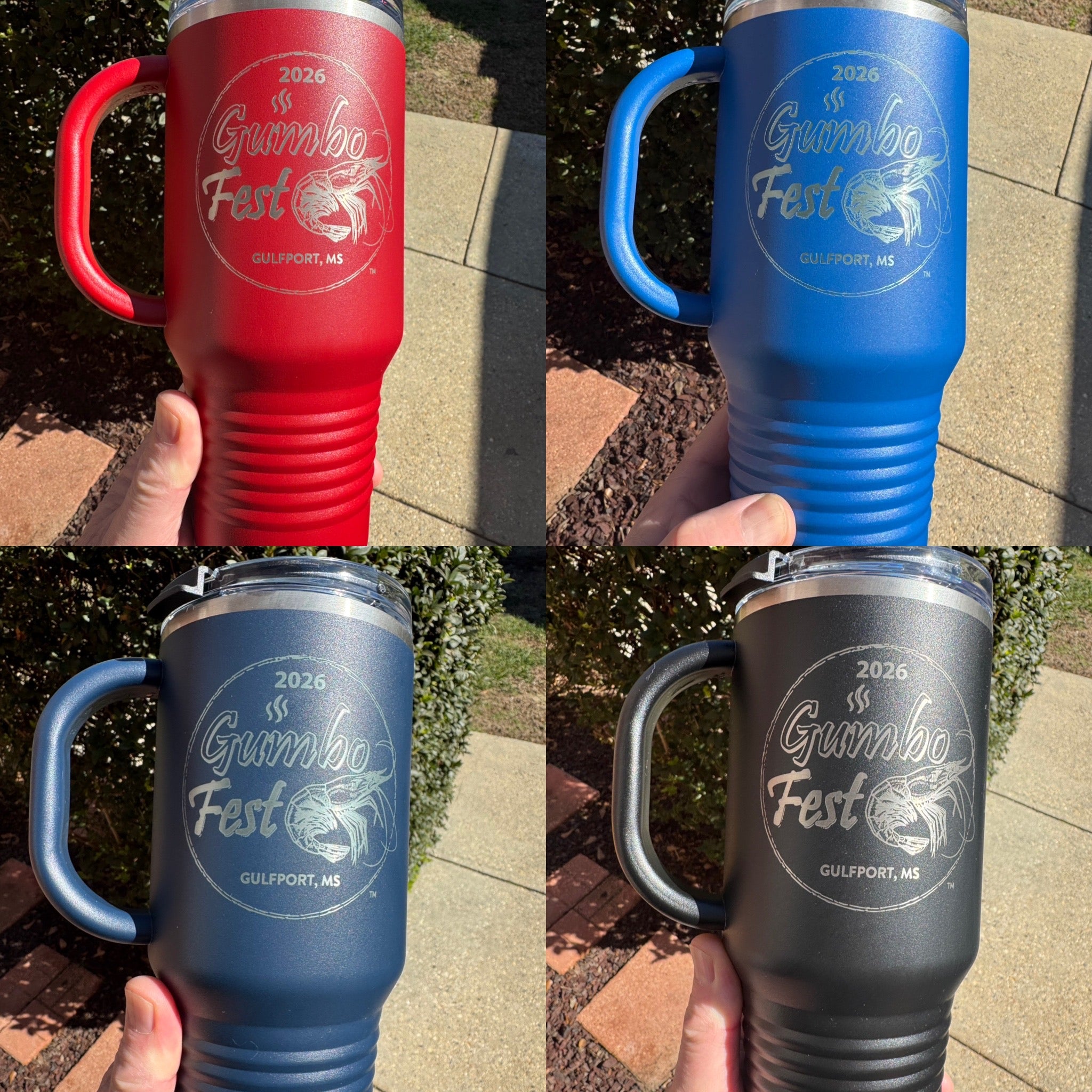 32oz Custom Engraved Polar Camel Travel Mug