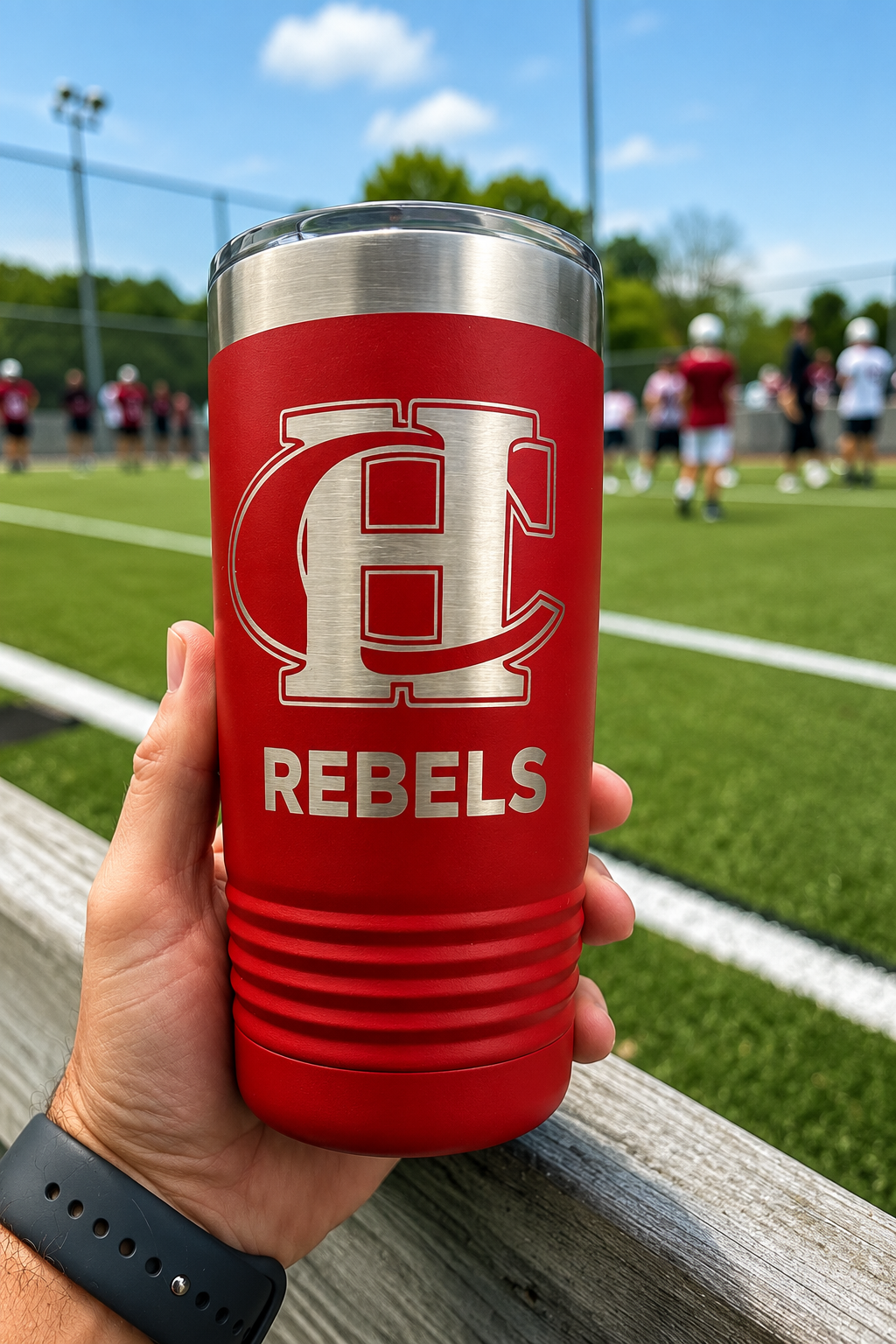 Custom Engraved Stainless Steel Tumbler – 20 oz