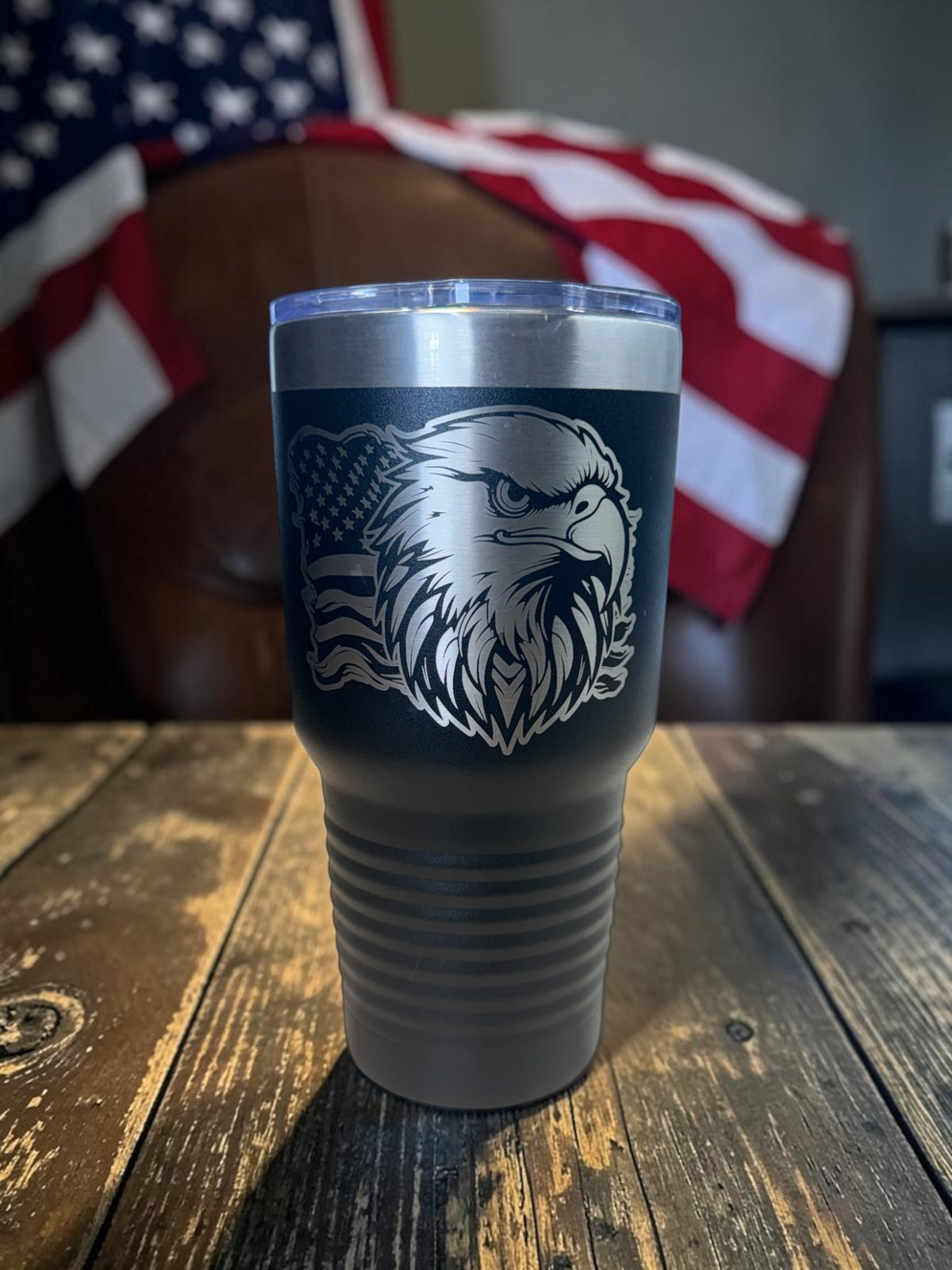 30oz Custom Engraved Polar Camel Ringneck