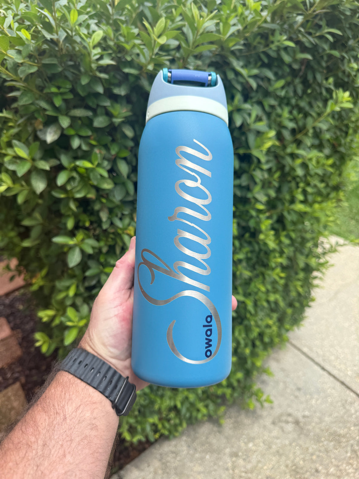 Customer-Provided Tumbler Engraving