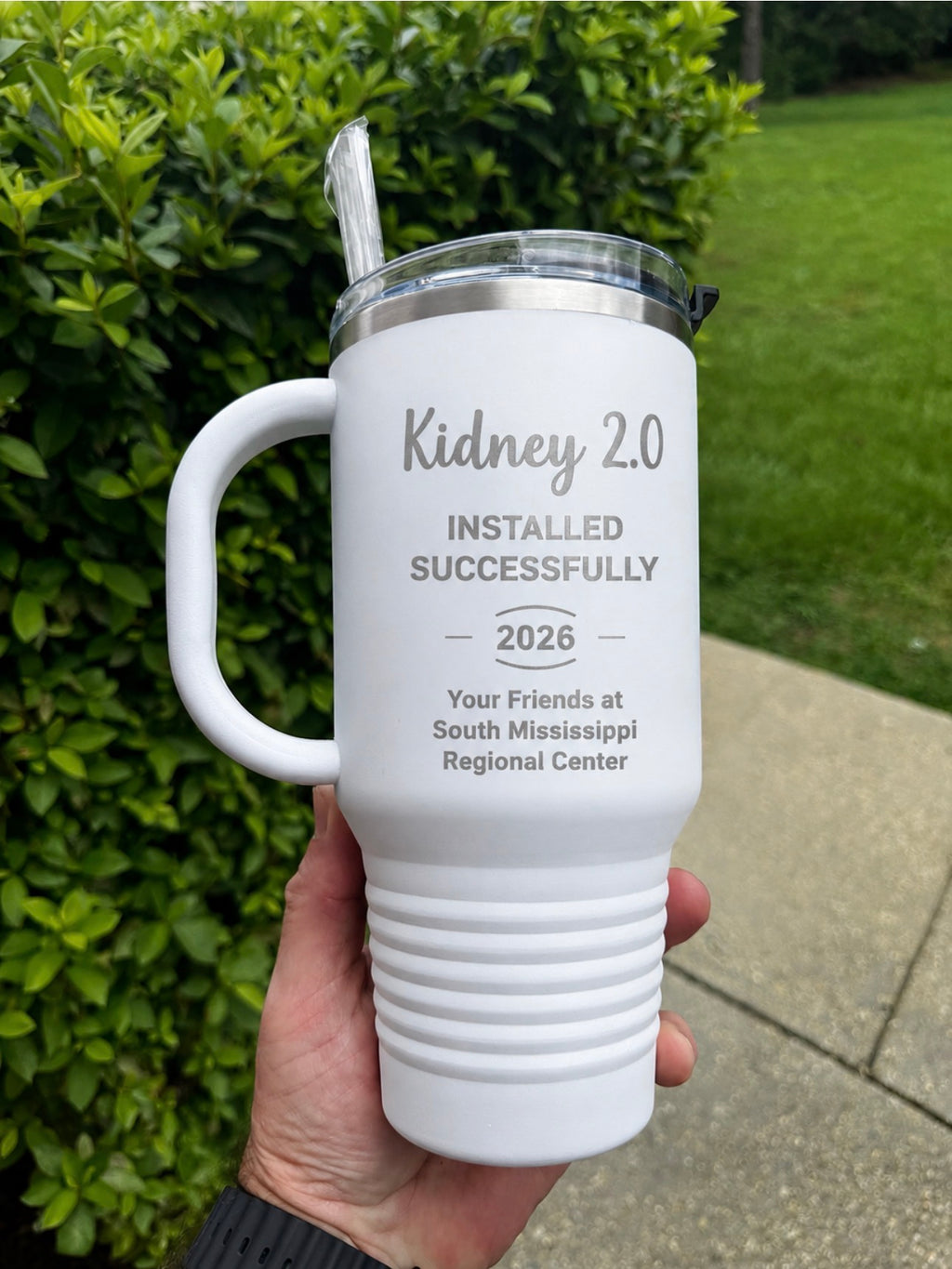 32oz Custom Engraved Polar Camel Travel Mug