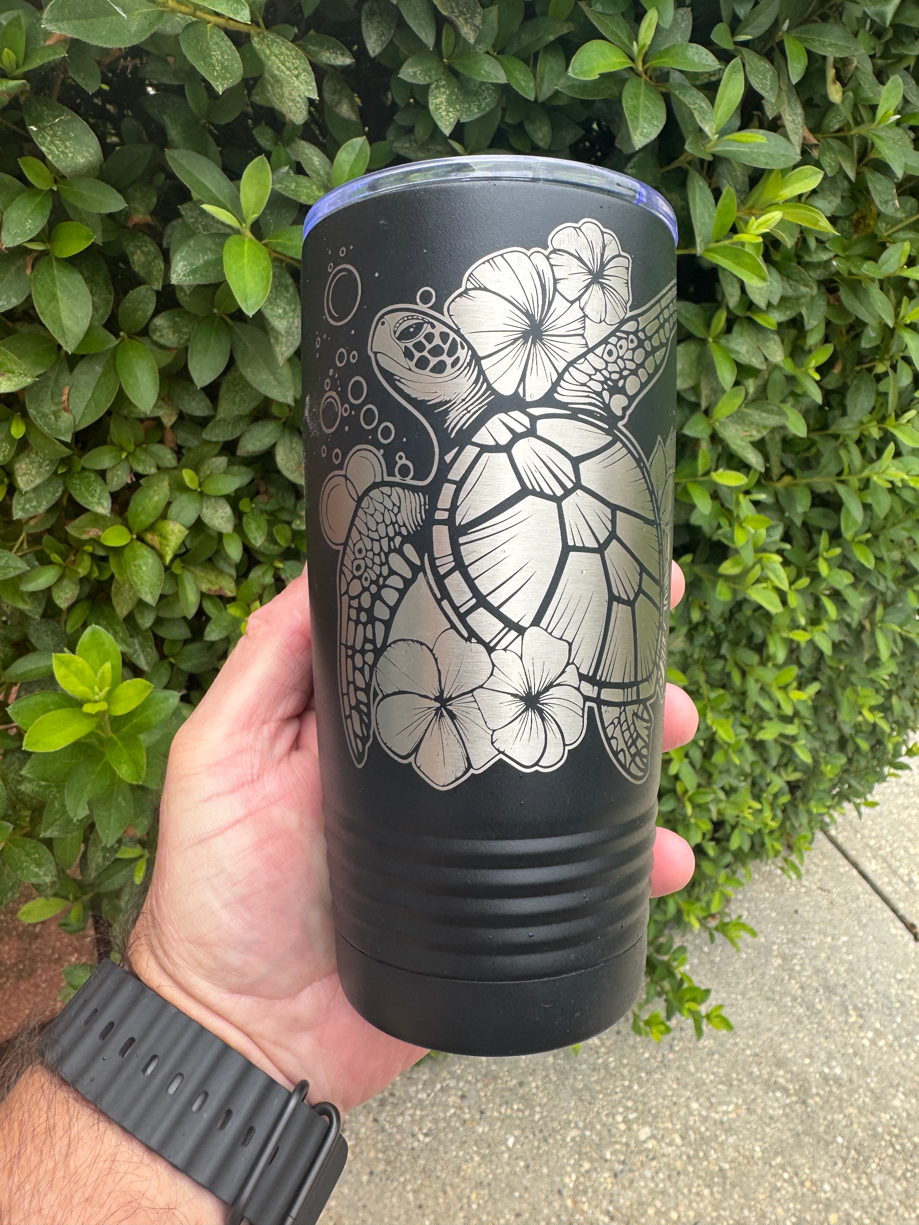 Custom Engraved Stainless Steel Tumbler – 20 oz