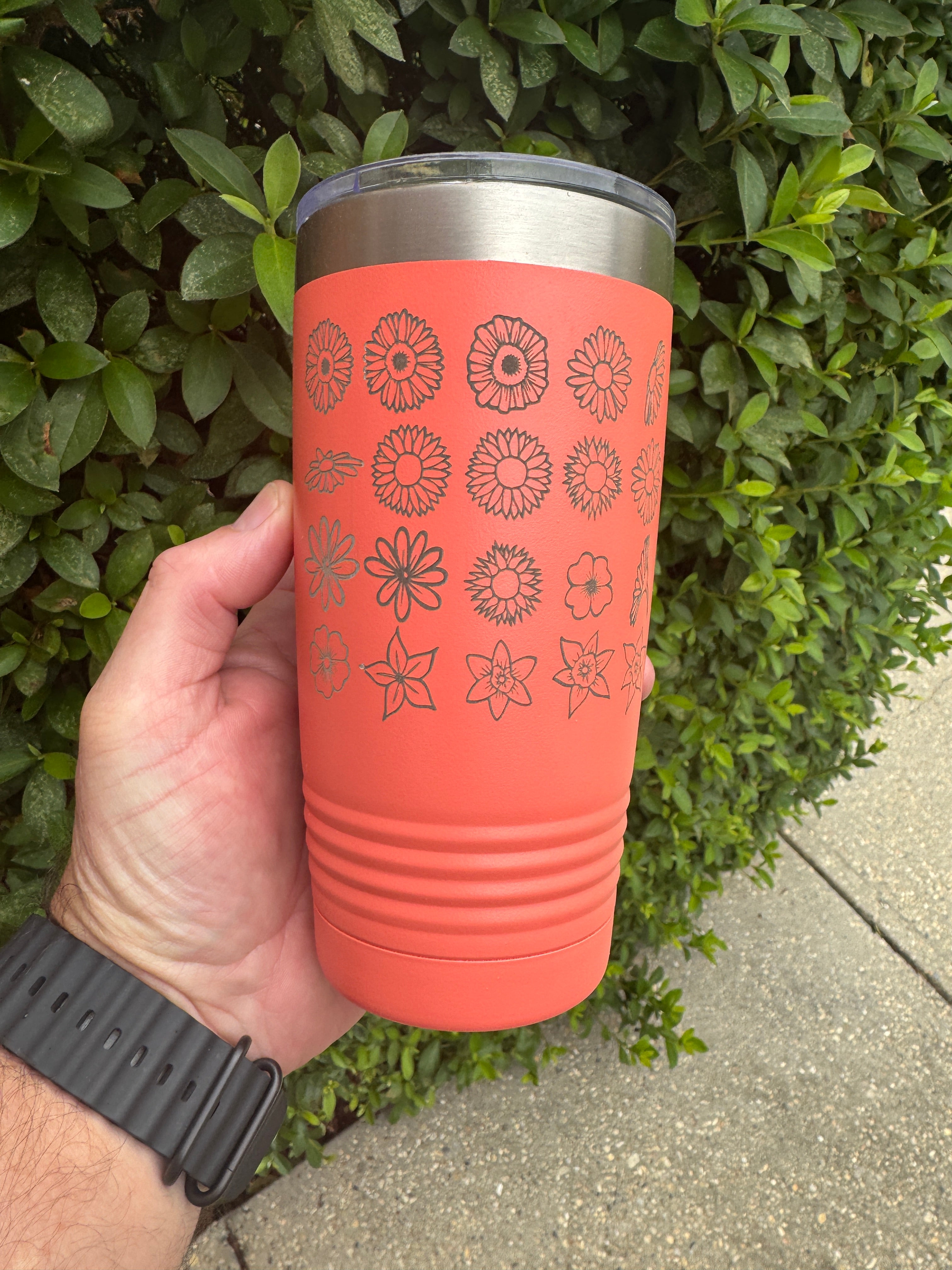 Custom Engraved Stainless Steel Tumbler – 20 oz