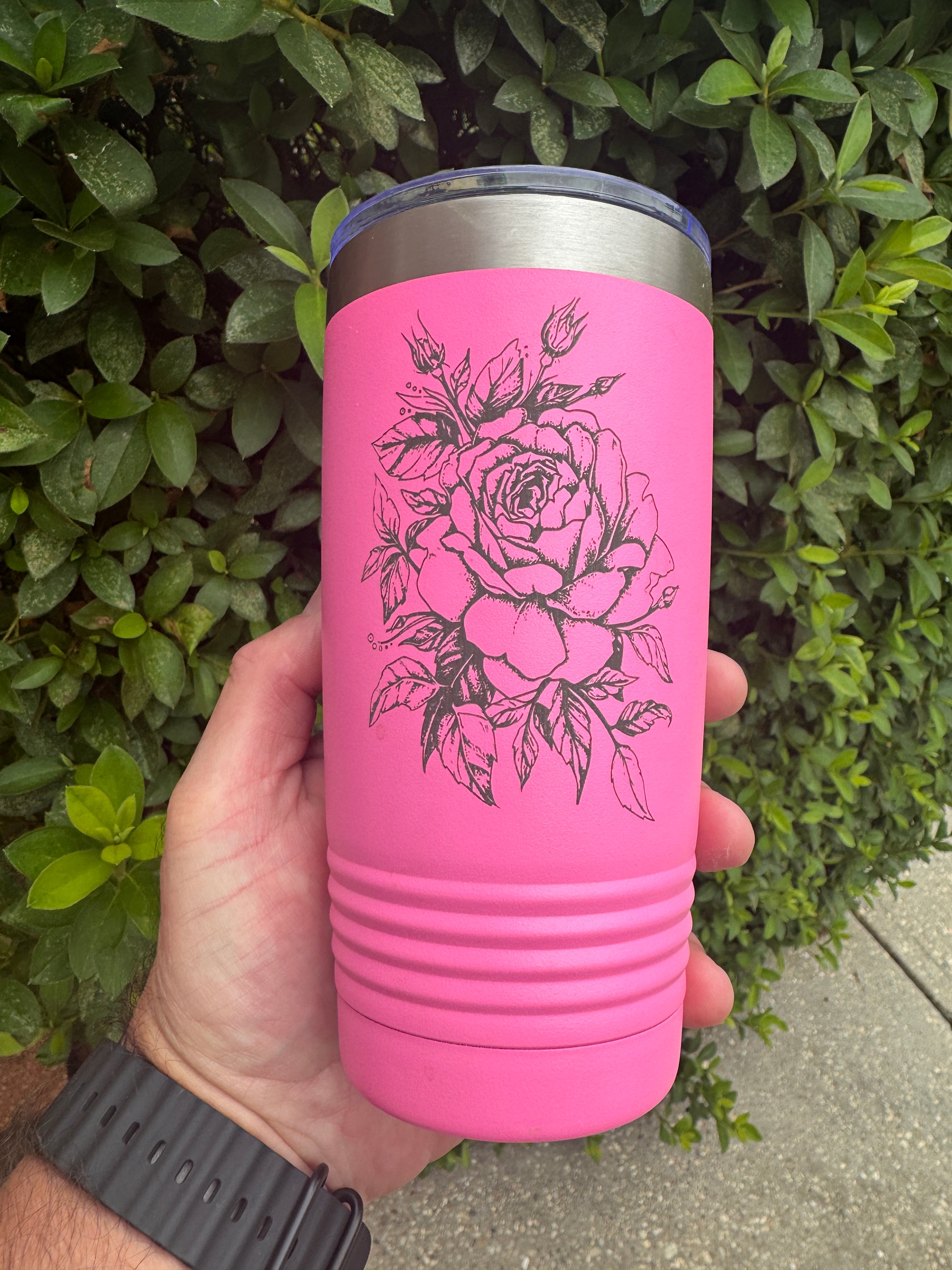 Custom Engraved Stainless Steel Tumbler – 20 oz