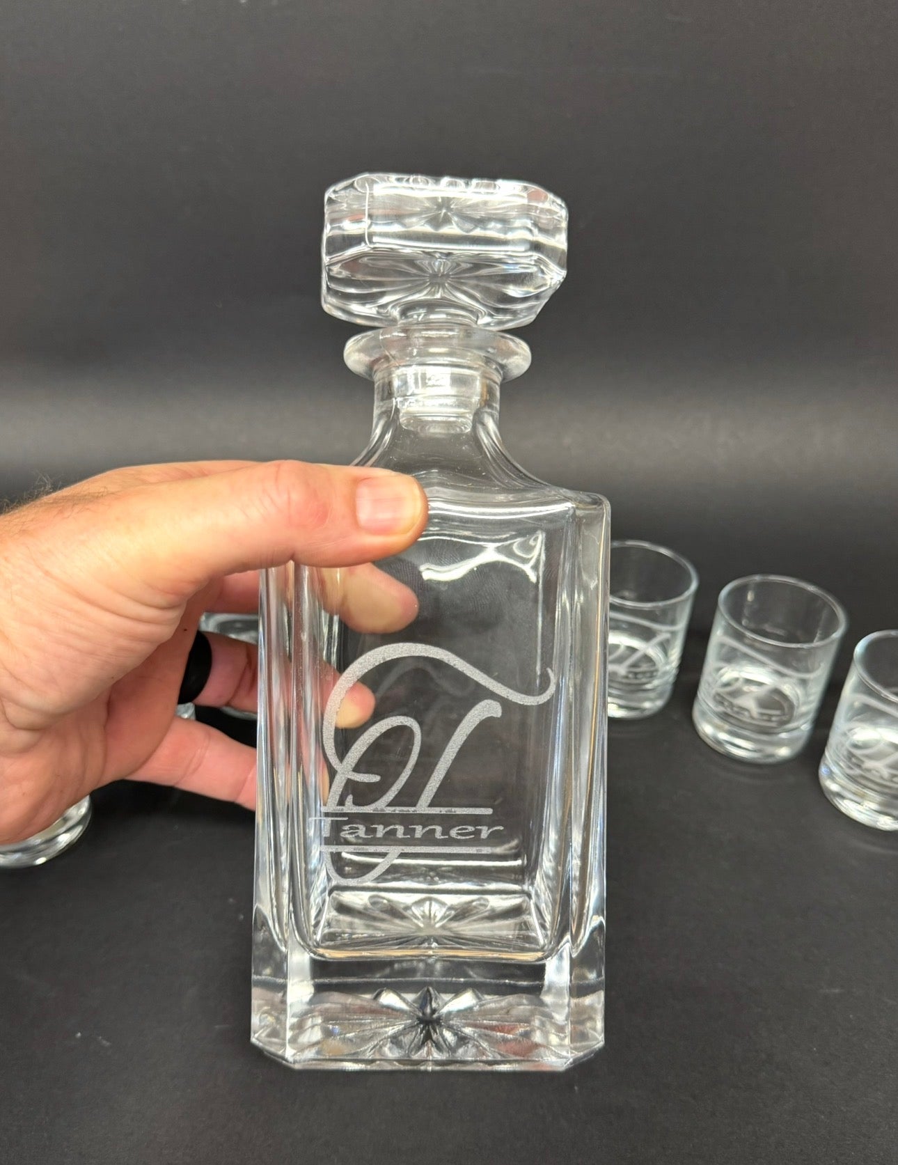 750ML Glass Decanter