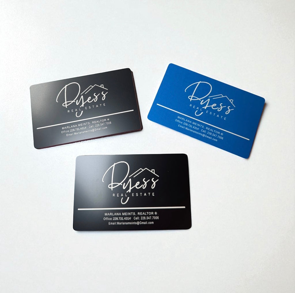 Custom Metal Business Cards