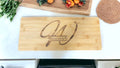 Personalized Bamboo Charcuterie Board – 19.75" x 8"