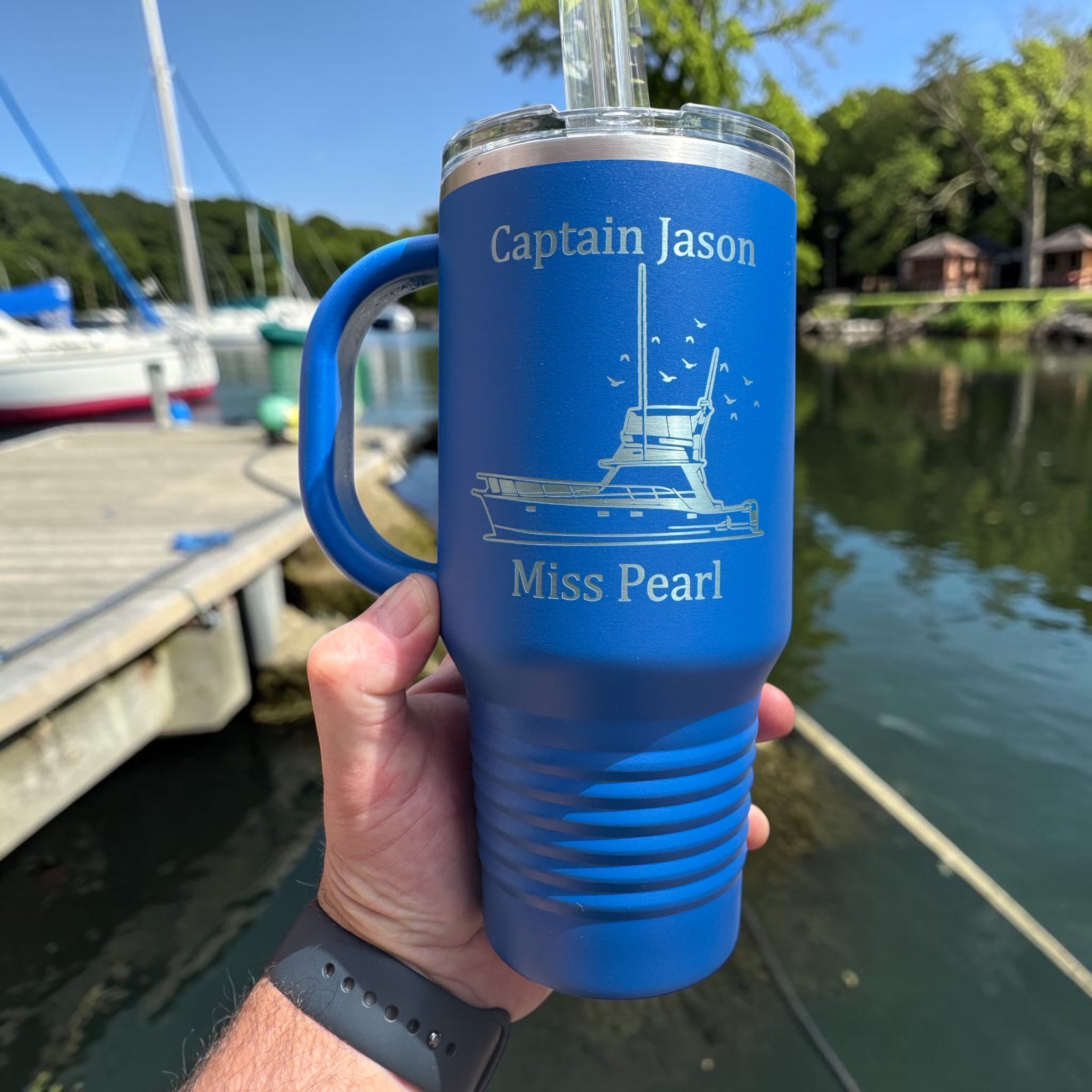 32oz Custom Engraved Polar Camel Travel Mug