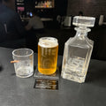 Personalized 16 oz. Beer Can Glass