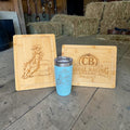 Personalized Bamboo Cutting Board with Drip Edge – 11.5" x 8.750"
