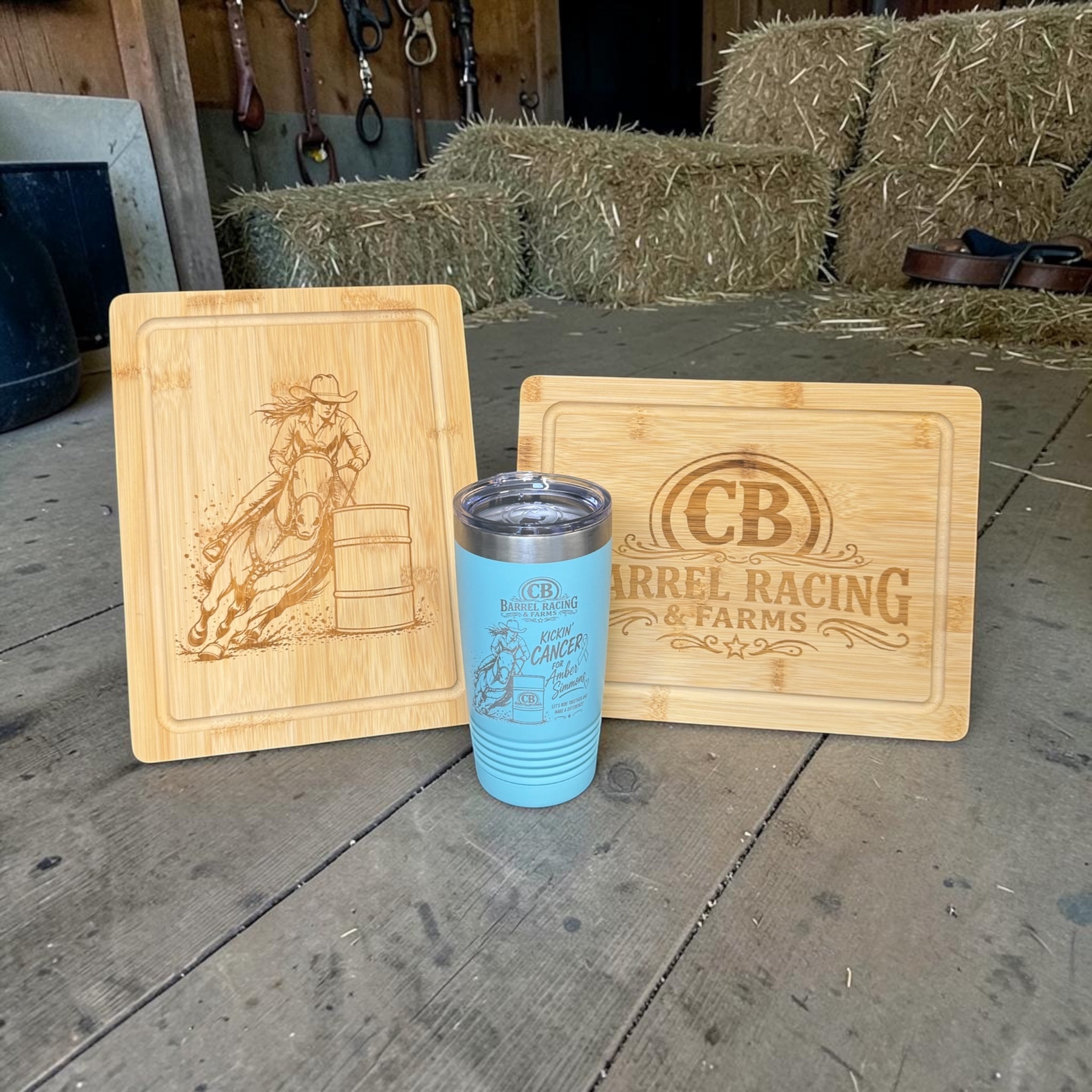 Personalized Bamboo Cutting Board with Drip Edge – 11.5" x 8.750"