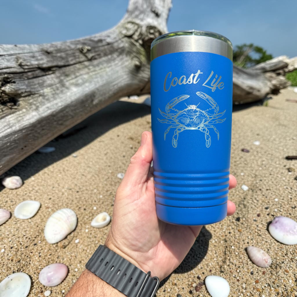 Custom Engraved Stainless Steel Tumbler – 20 oz